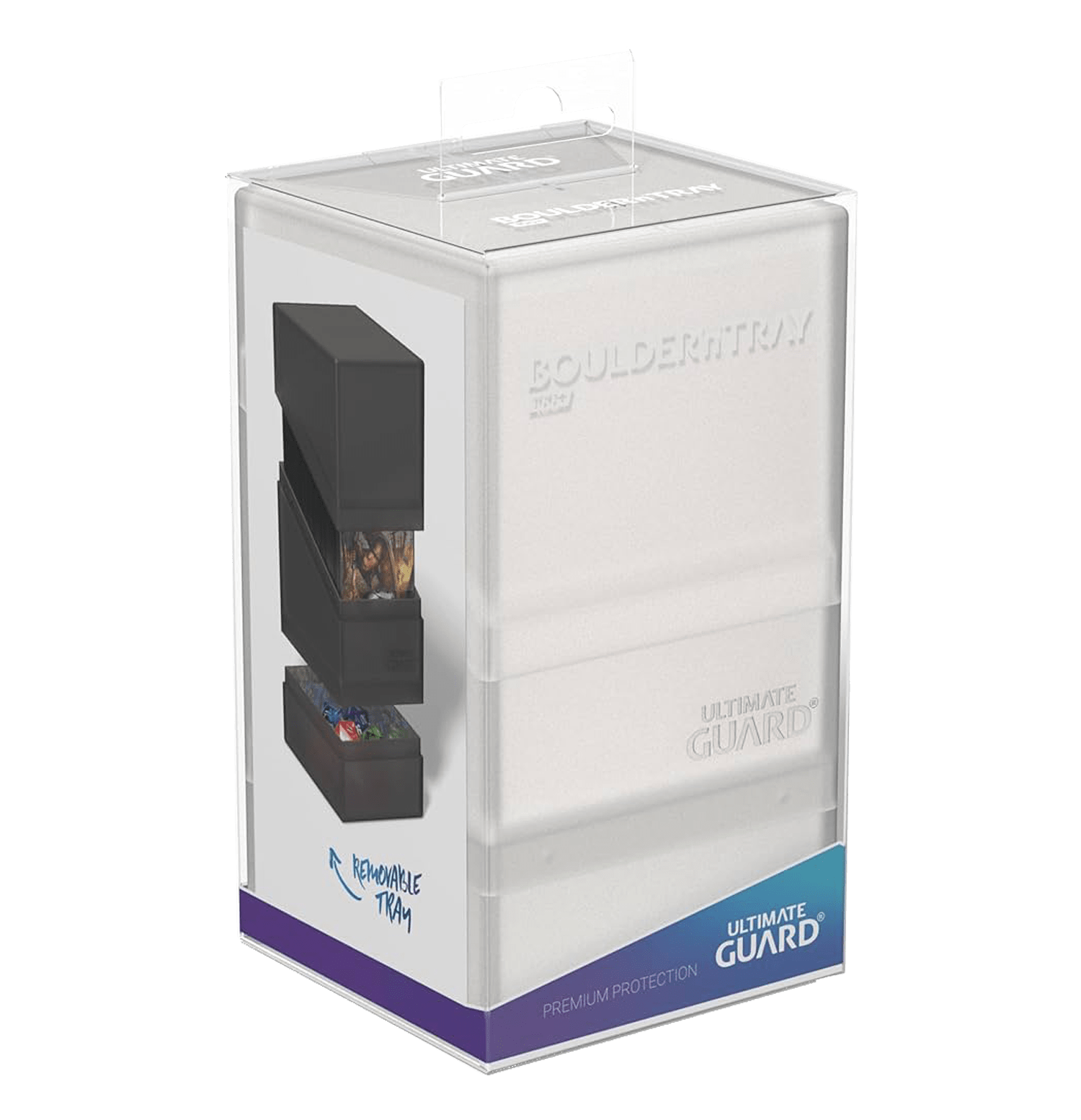 Deck Case: Boulder'n'Tray 100+ Standard Size - Frosted