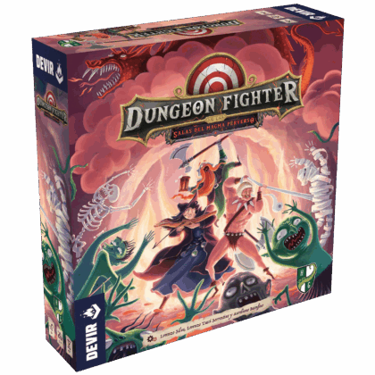 Juego de mesa "Salas del Magma Perverso"