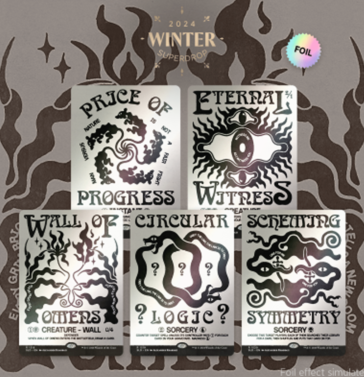 Magic TG: Secret Lair Drop Series - Deceptive Divination - Rainbow Foil Edition