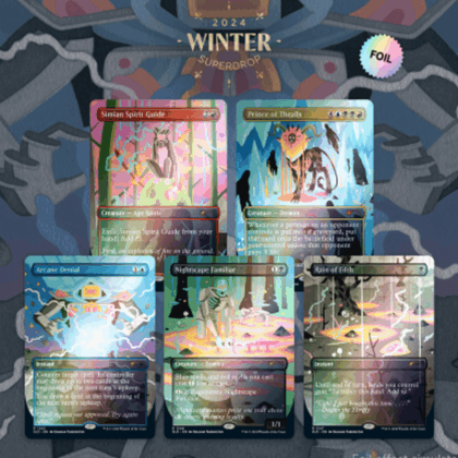 Magic TG: Secret Lair Drop Series - Prismatic Nightmares - Rainbow Foil Edition