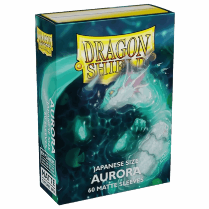 Fundas para cartas "Dragon Shield Sleeves: Japanese- Matte Aurora (60 ct.)"