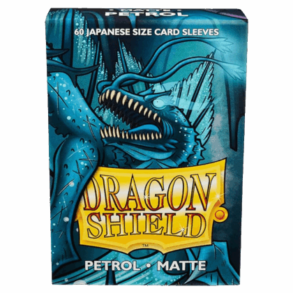 Funda para cartas "Dragon Shield Sleeves: Japanese- Matte Petrol (60)"