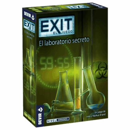 Juego de mesa "Exit 3: El Laboratorio Secreto"