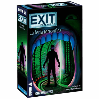 Juego de mesa "Exit 13: La Feria Terrorífica"