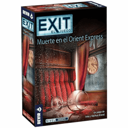 Juego de mesa "Exit 8: Muerte en El Orient Express"