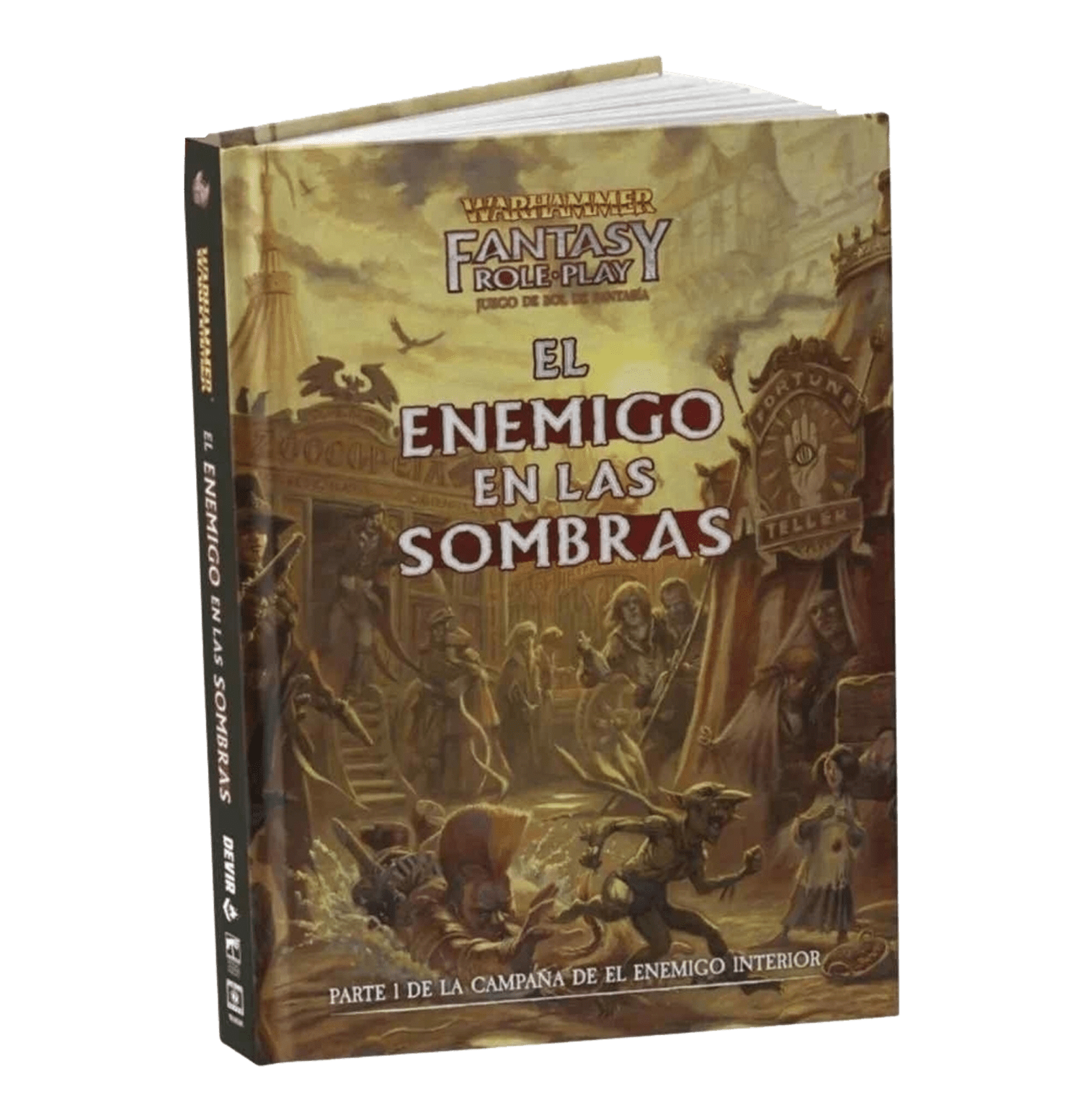 Libro "Warhammer Fantasy Role Play - El Enemigo En Las Sombras - Parte 1 De La Campaña De El Enemigo Interior - Spanish"