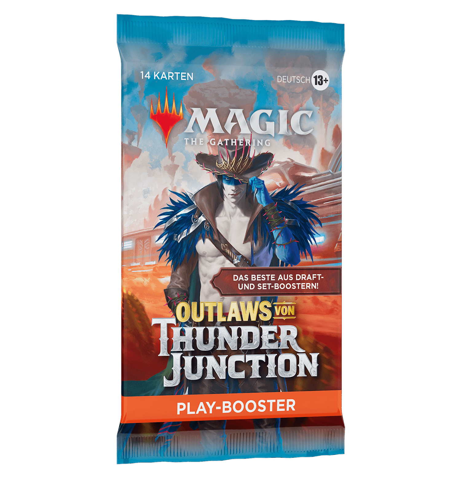 Sobre de cartas "Magic TG: Outlaws of Thunder Junction - Play Booster"