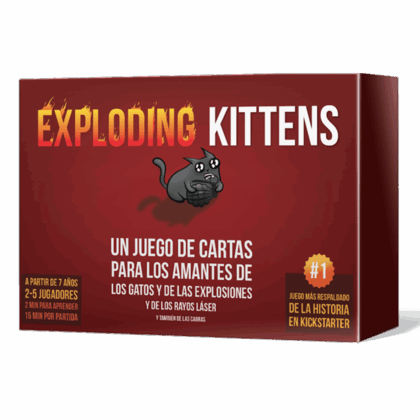 Juego de mesa "Exploding Kittens"