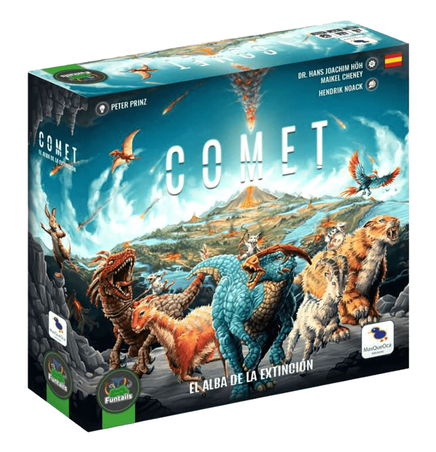 Juego de mesa "Comet El Alba de la Extinción"