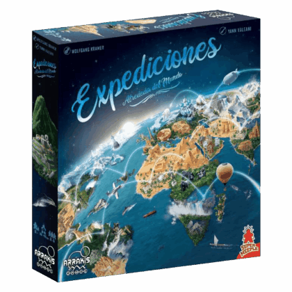 Juego de mesa "Expediciones: Alrededor del Mundo"