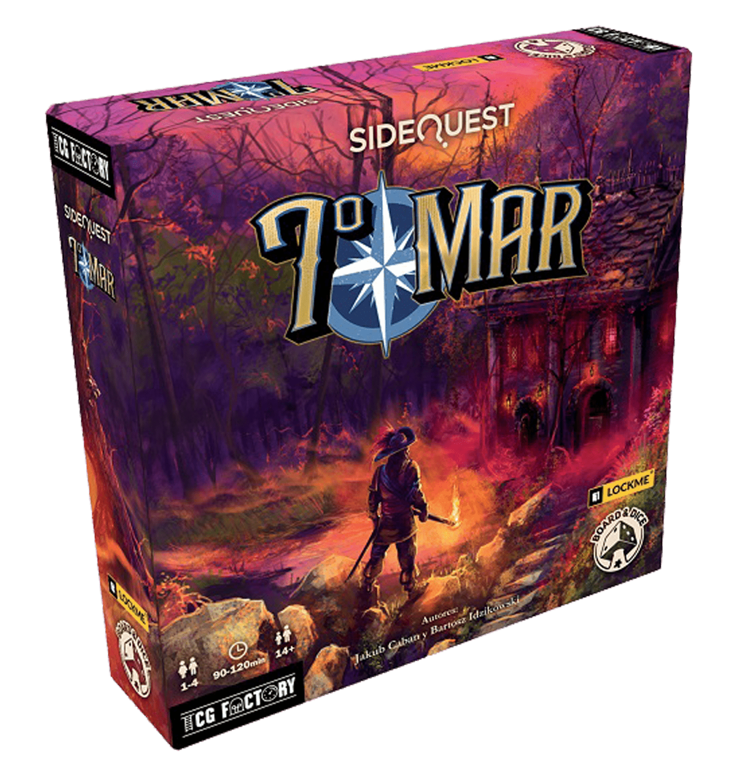 Juego de mesa "Side Quest: 7º Mar"