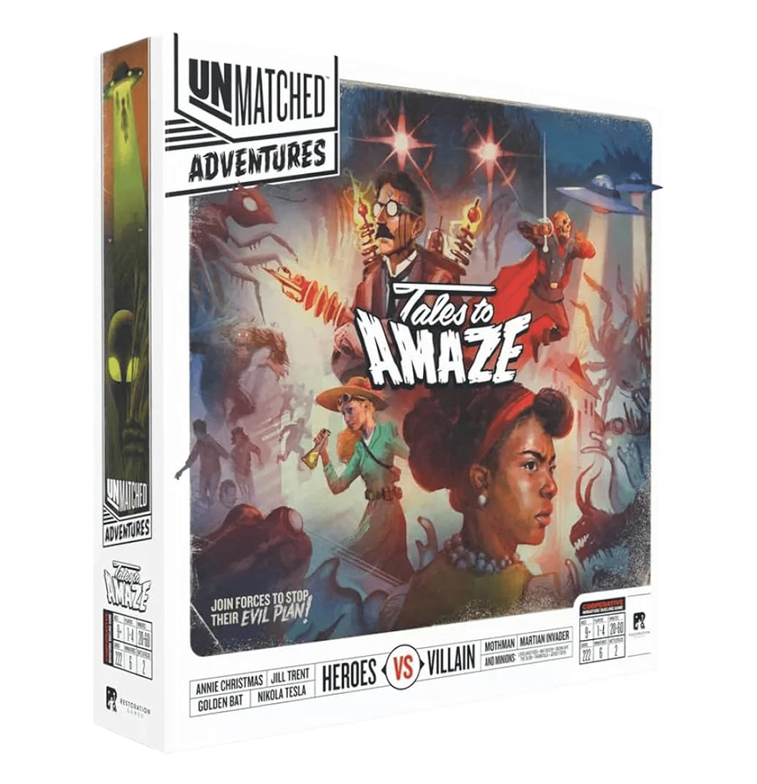 Juego de mesa "Unmatched Adventures: Tales to Amaze"