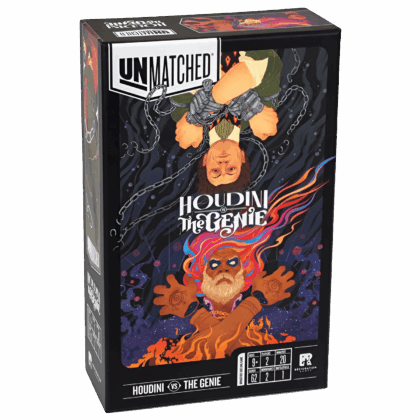 Juego de mesa "Unmatched: Houdini VS El Genio"