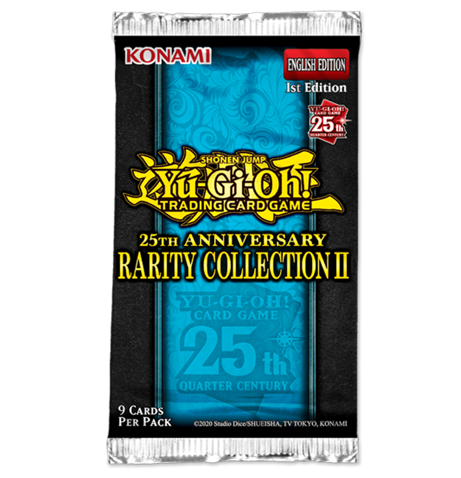 Sobre de cartas "Yu-Gi-Oh! 25th Anniversary: Rarity Collection II - Booster"