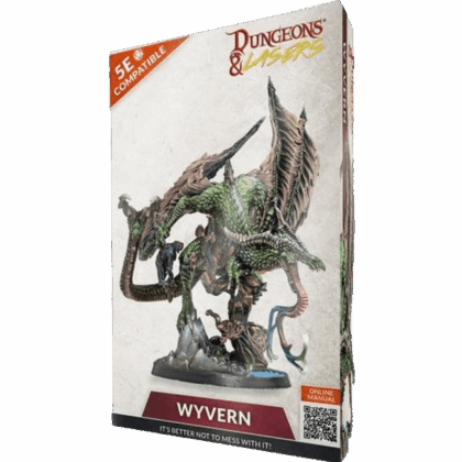 Figura "Dungeons & Lasers: Wyvern"