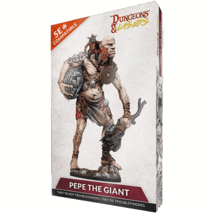 Figura "Dungeons & Lasers: Pepe The Giant"