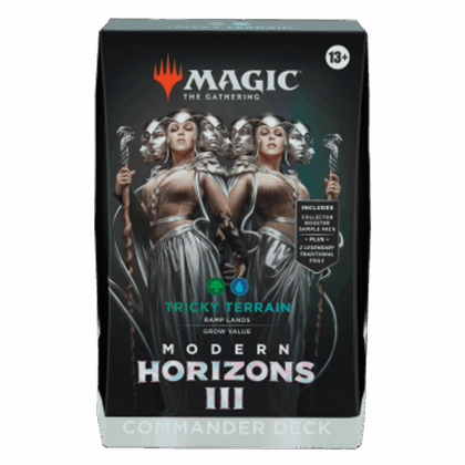 Mazo de cartas "Magic TG: Modern Horizons III - Commander Deck - Tricky Terrain"