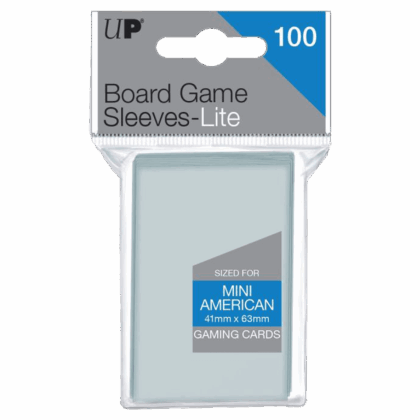 Fundas para Cartas "Sleeves Ultra Pro - Board Game - Lite Mini American 41mm x 63mm 100ct"