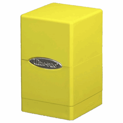 Caja para mazo "Deckbox Satin Tower Deck Box Ultra Pro – Amarillo 84182"