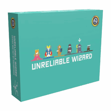 Juego de mesa "Unreliable Wizard"