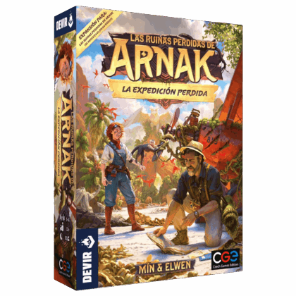 Juego de mesa "Las Ruinas Perdidas de Arnak: La Expedición Perdida"