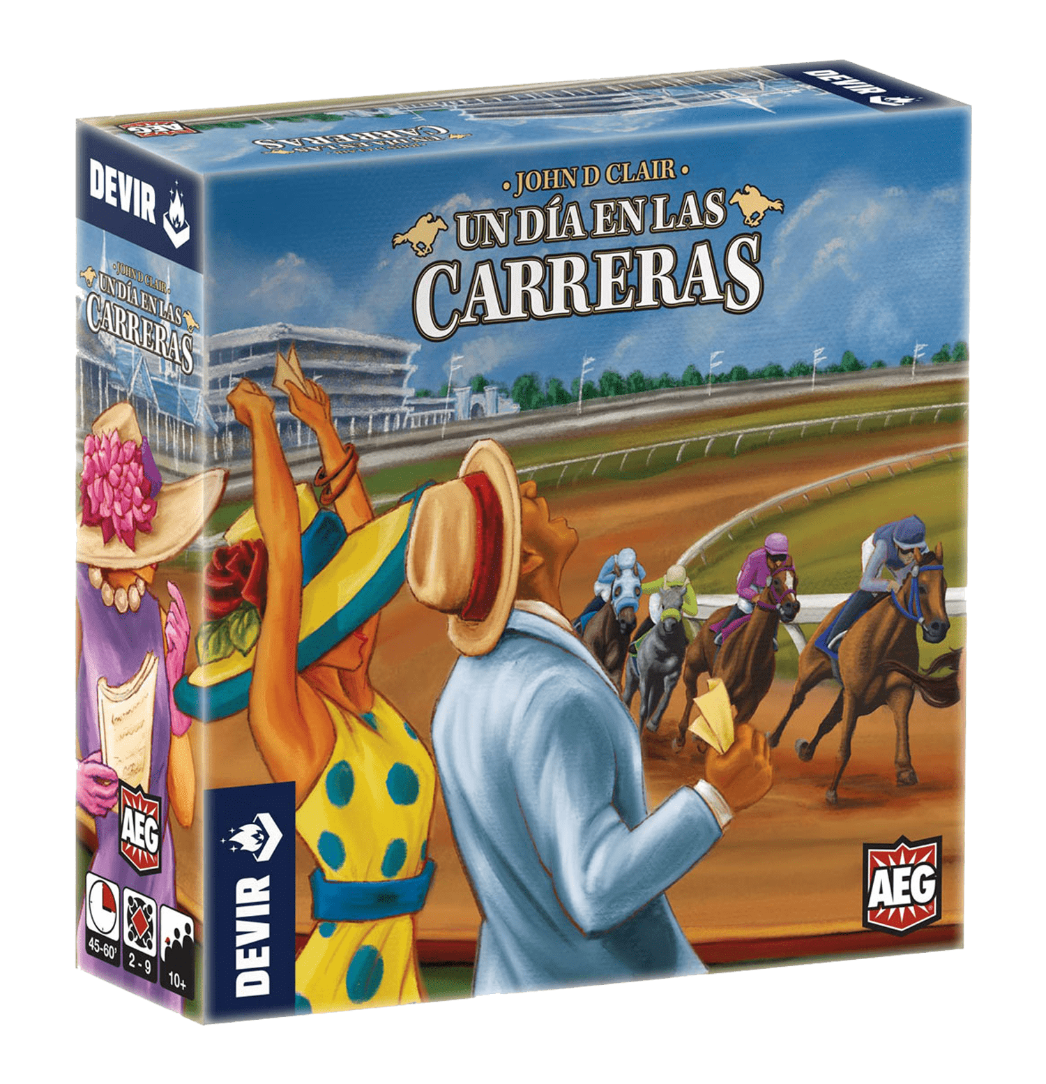Juego de mesa "Un Día en las Carreras"