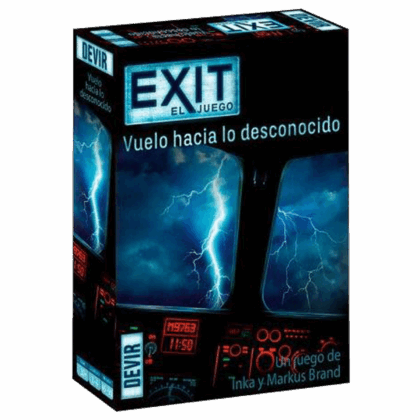 Juego de mesa "Exit: Vuelo Hacia Lo Desconocido"