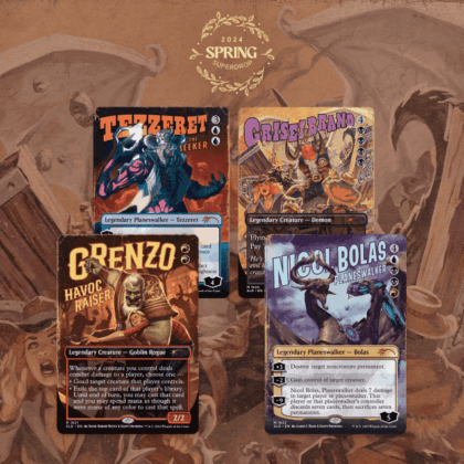 Sobre de cartas "Magic TG: Secret Lair Drop Series - Outlaw Anthology Vol. 1: Rebellious Renegades"