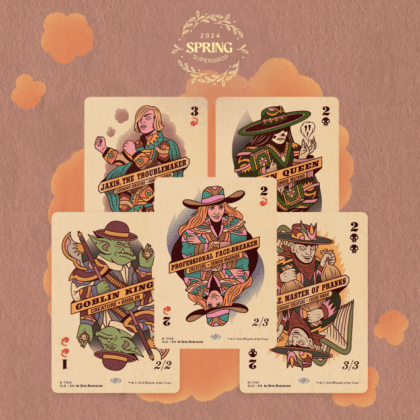 Sobre de cartas "Magic TG: Secret Lair Drop Series - Poker Faces"