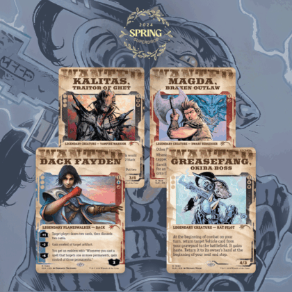 Sobre de cartas "Magic TG: Secret Lair Drop Series - Showcase: Outlaws of Thunder Junction"