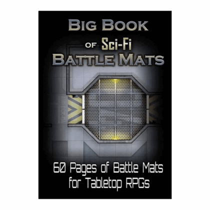 Libro "Big Book of Sci-Fi Battle Mats - English"