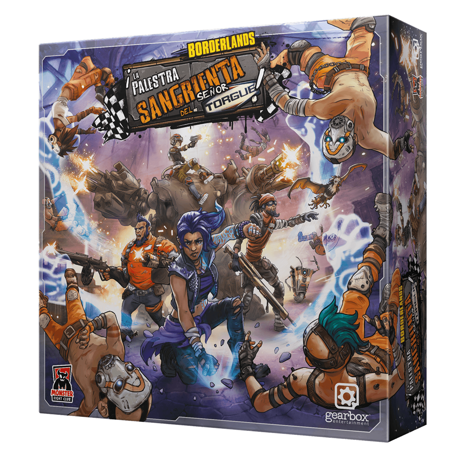 Juego de mesa "Borderlands: Mister Torgue's Arena of Badassery"