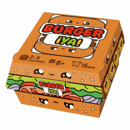 Juego de mesa "Burger ¡Ya!"