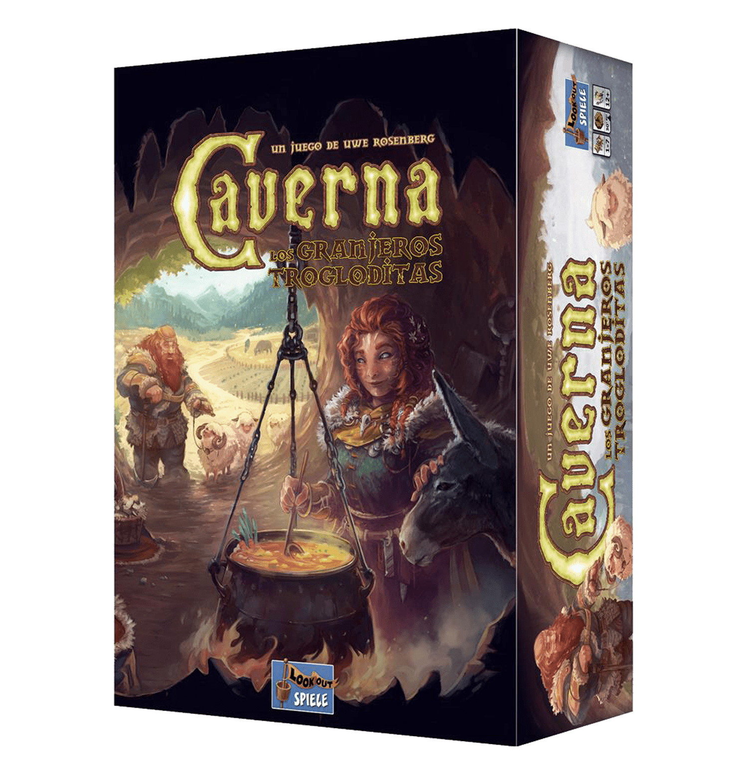 Juego de mesa "Caverna: Los Granjeros Trogloditas"