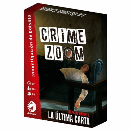 Juego de mesa "Crime Zoom: La Última Carta"