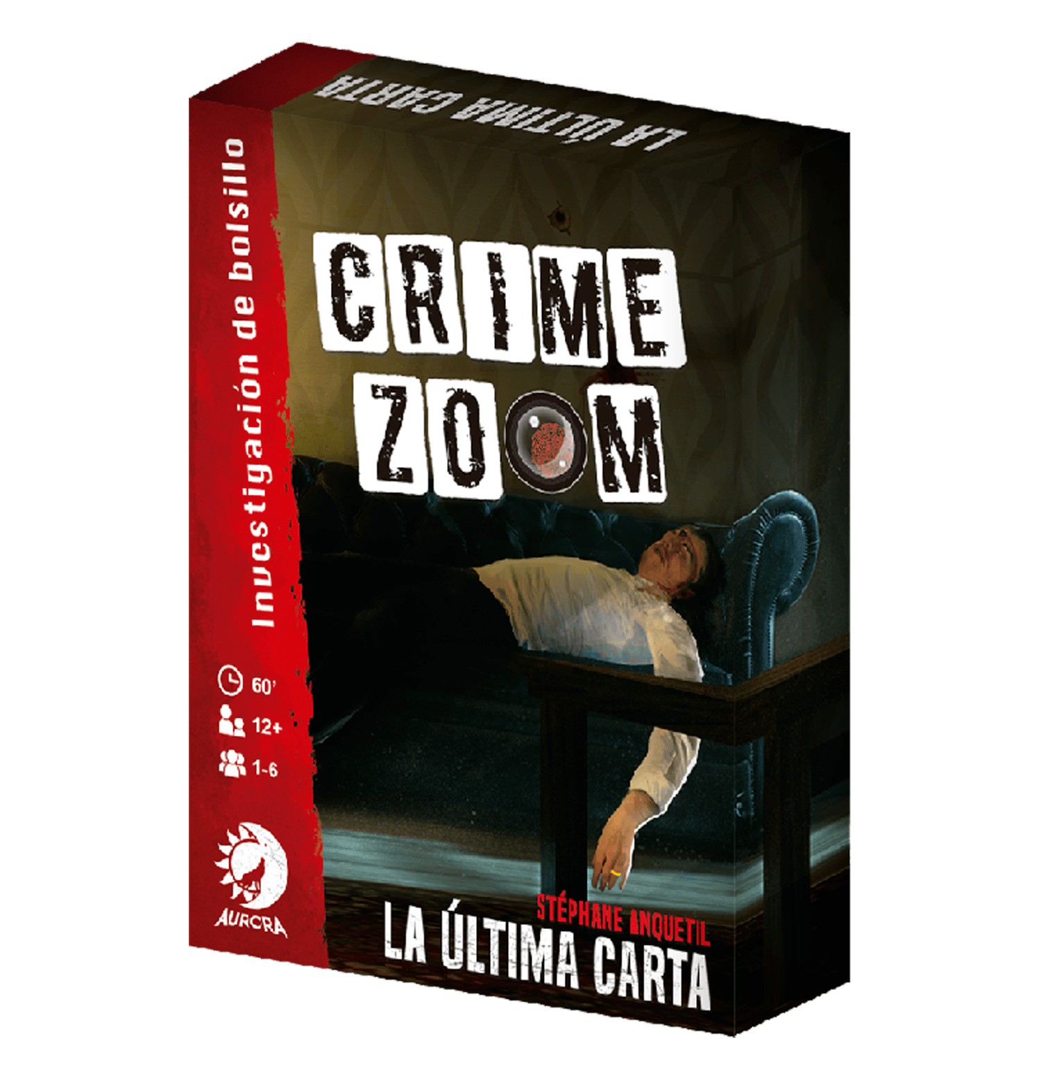 Juego de mesa "Crime Zoom: La Última Carta"