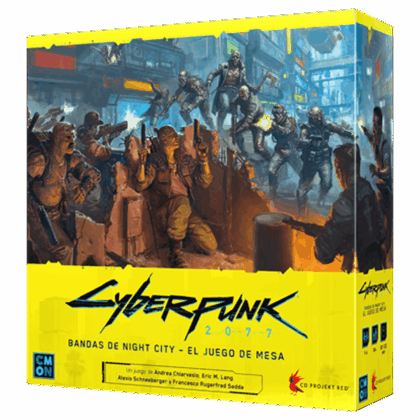 Juego de mesa "Cyberpunk 2077: Bandas de Night City"