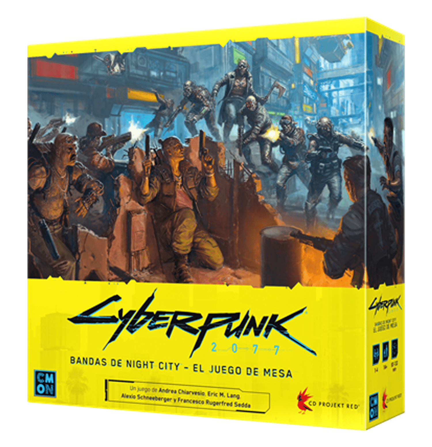 Juego de mesa "Cyberpunk 2077: Bandas de Night City"