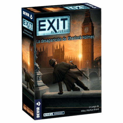 Juego de mesa "Exit: La Desaparición de Sherlock Holmes"