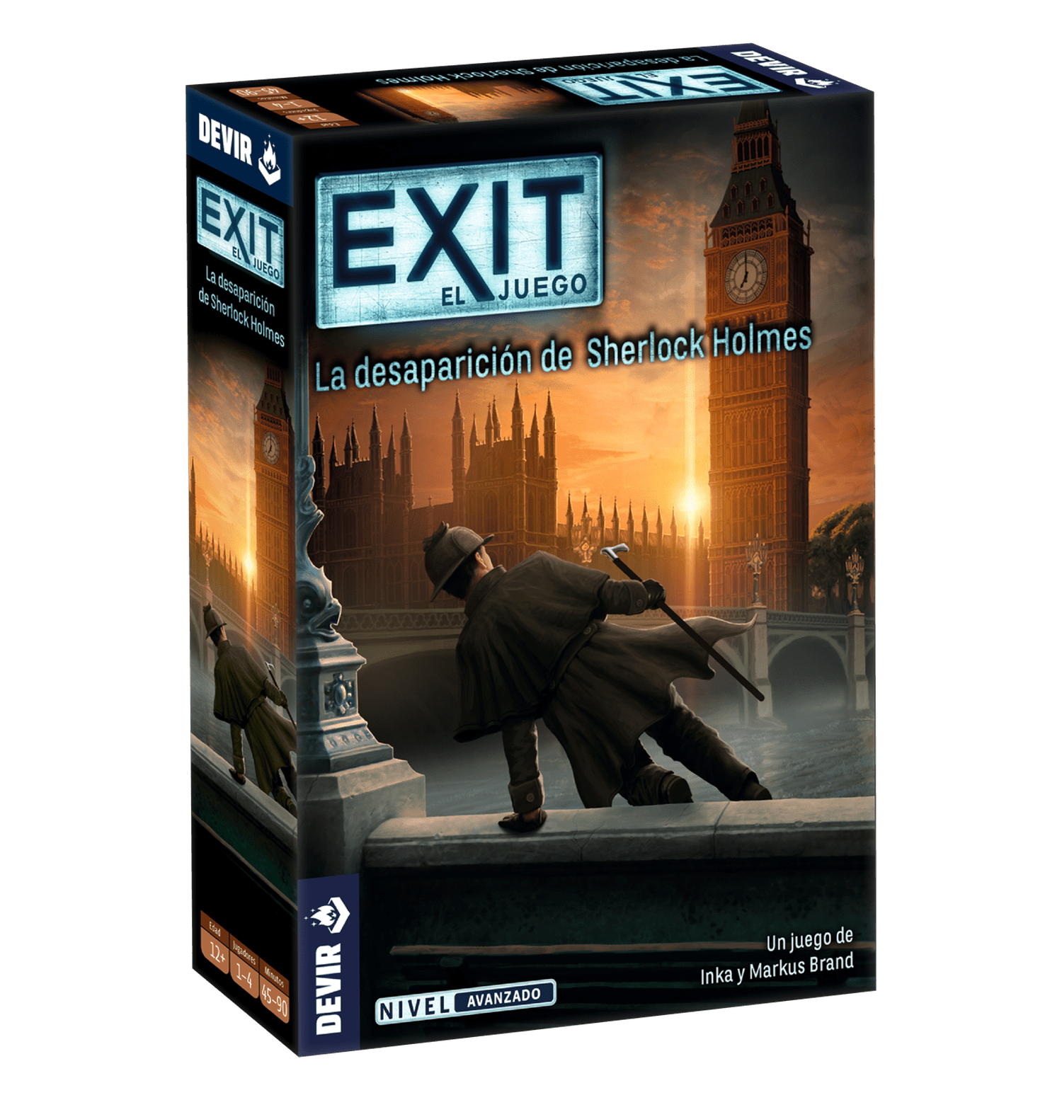 Juego de mesa "Exit: La Desaparición de Sherlock Holmes"