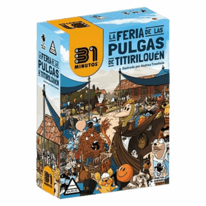Juego de mesa "La Feria de las Pulgas de Titirilquen"