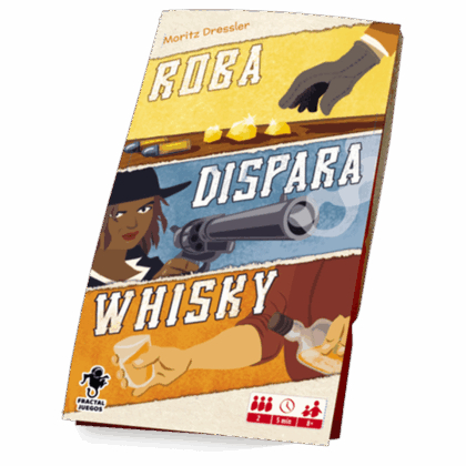 Juego de mesa "Roba, Dispara, Whisky"