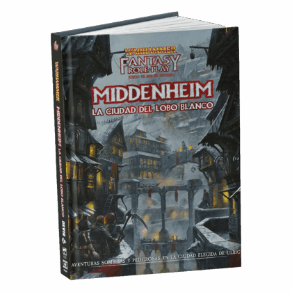 Libro "Warhammer Fantasy Role Play - Middenheim, La Ciudad del Lobo Blanco"