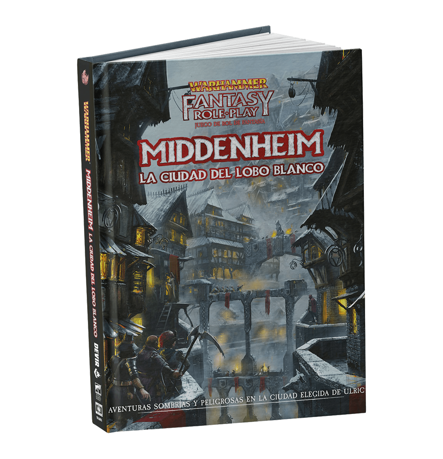 Libro "Warhammer Fantasy Role Play - Middenheim, La Ciudad del Lobo Blanco"