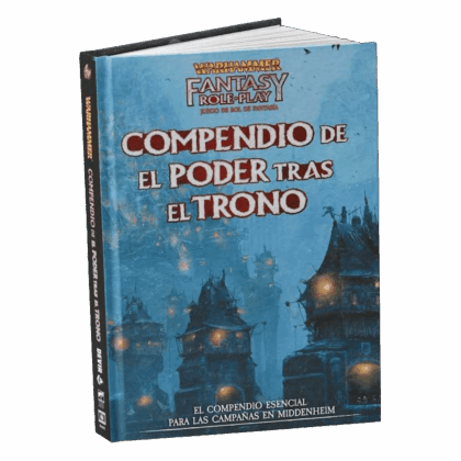 Libro "Warhammer Fantasy Role Play - Compendio de El Poder Tras el Trono"
