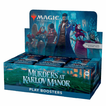 Caja de sobres de cartas "Magic TG: Murders at Karlov Manor - Play Booster Box"