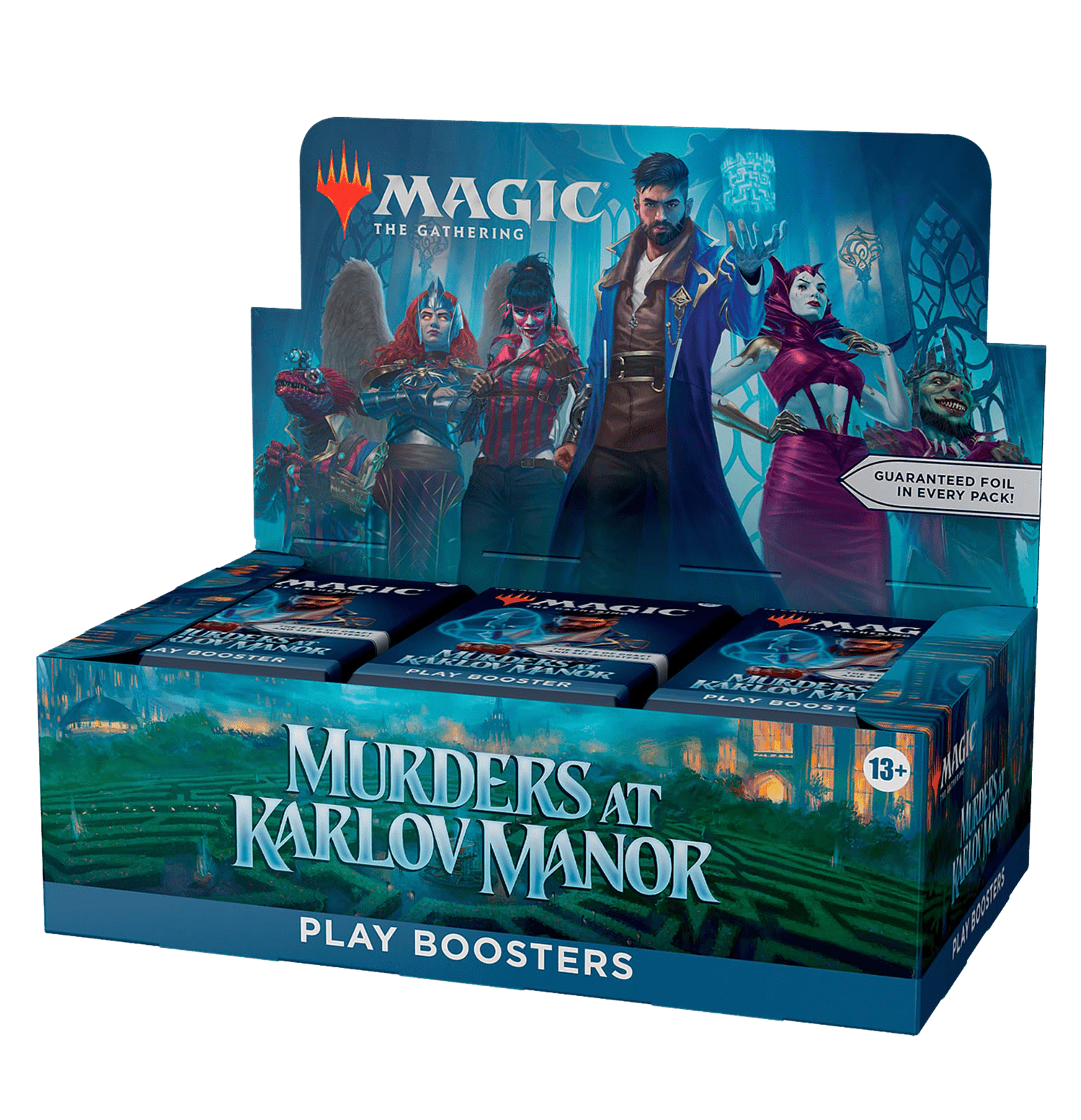 Caja de sobres de cartas "Magic TG: Murders at Karlov Manor - Play Booster Box"
