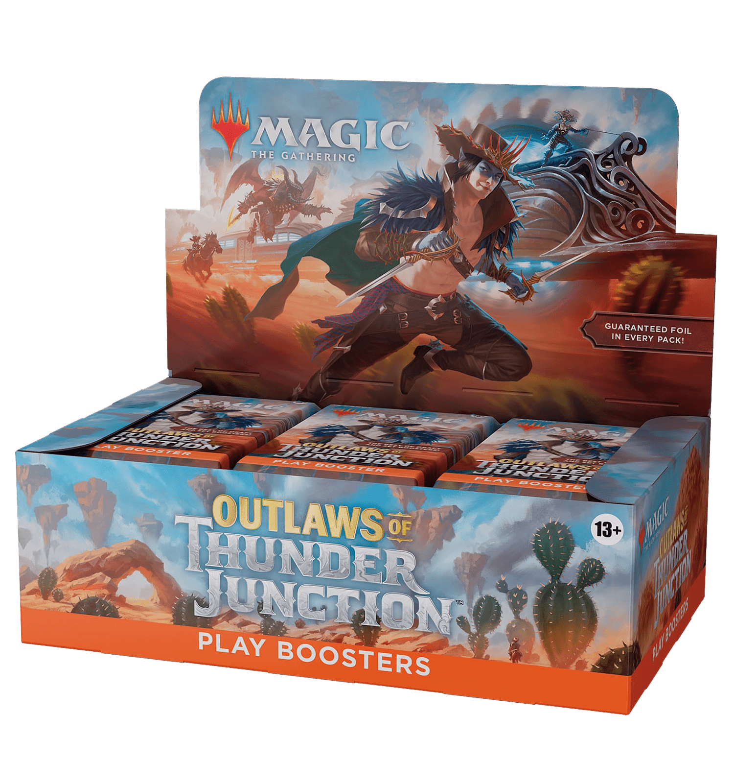 Caja de sobres de cartas "Magic TG: Outlaws of Thunder Junction - Play Booster Box"
