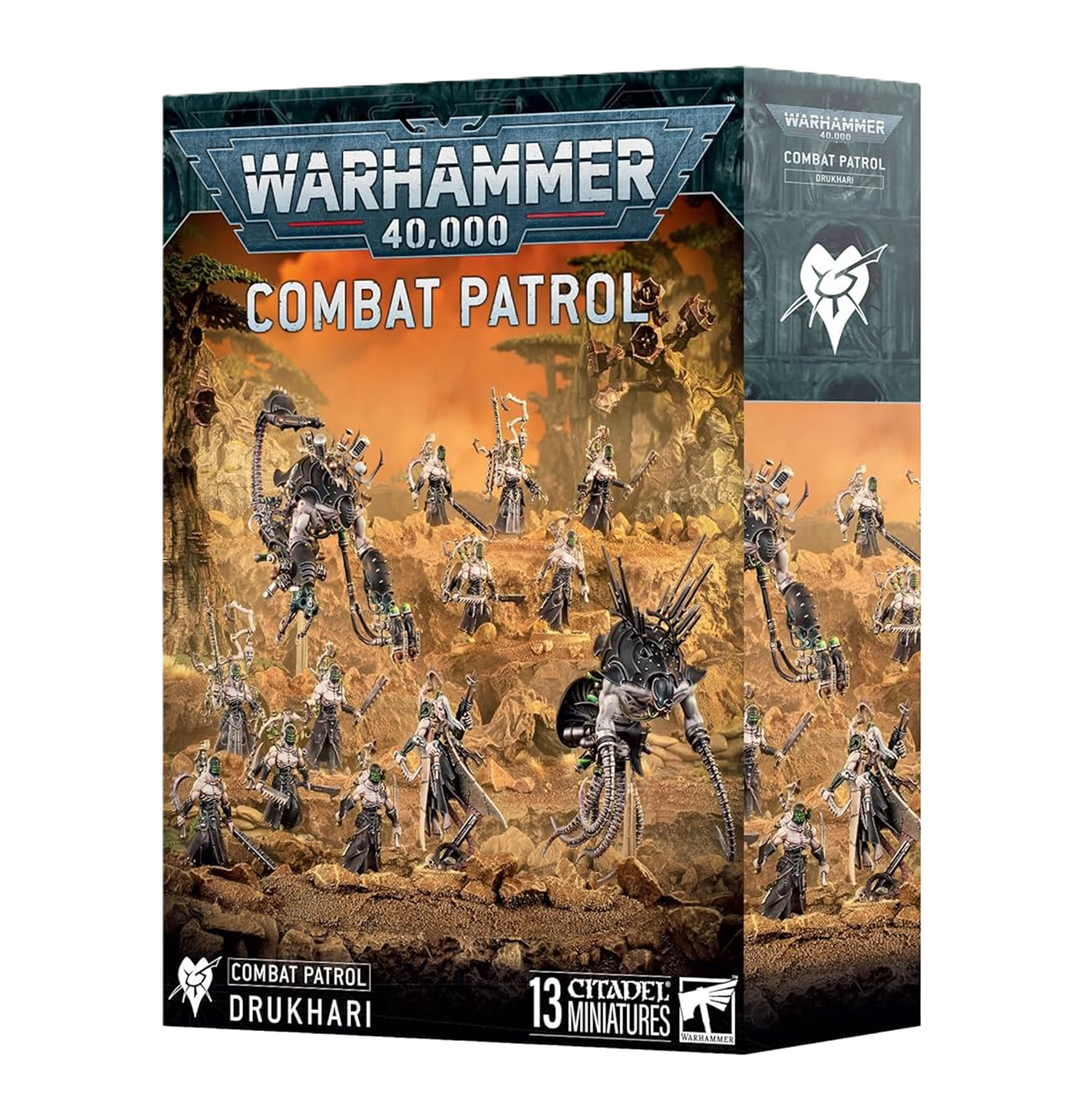 Pack de miniaturas "Warhammer 40000: Combat Patrol: Drukhari"