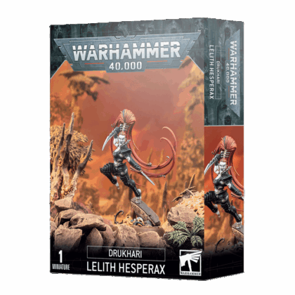 Caja de miniaturas "Warhammer 40000: Drukhari Lelith Hesperax"